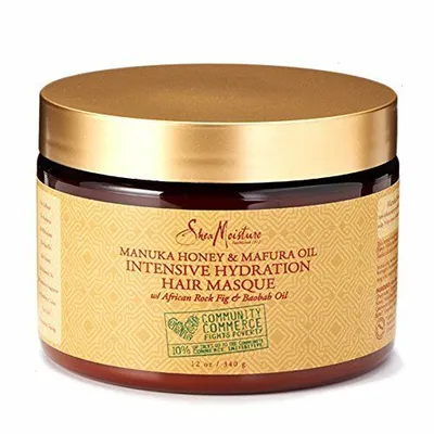 SheaMoisture Manuka Honey Mafura Oil Intensive Hydration Treatment Masque Packed 300ml