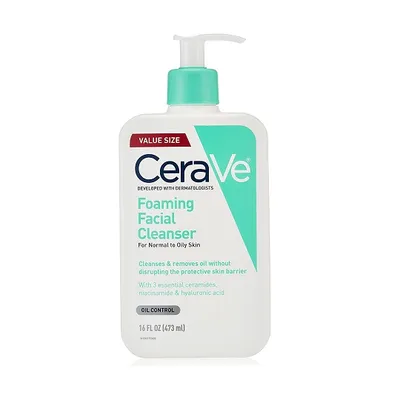 Careve Foaming Facial Cleanser Normal to Oily Skin 473ml