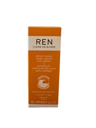 REN Clean Skincare Radiance Brightening Dark Circle Eye Cream 15ml