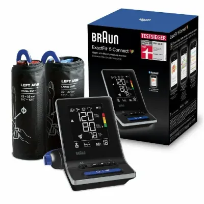 Braun ExactFit 5 Upper Arm Blood Pressure Monitor