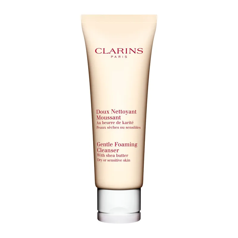 Clarins Gentle Foaming Cleanser Dry Skin Shea Butter 125 ML